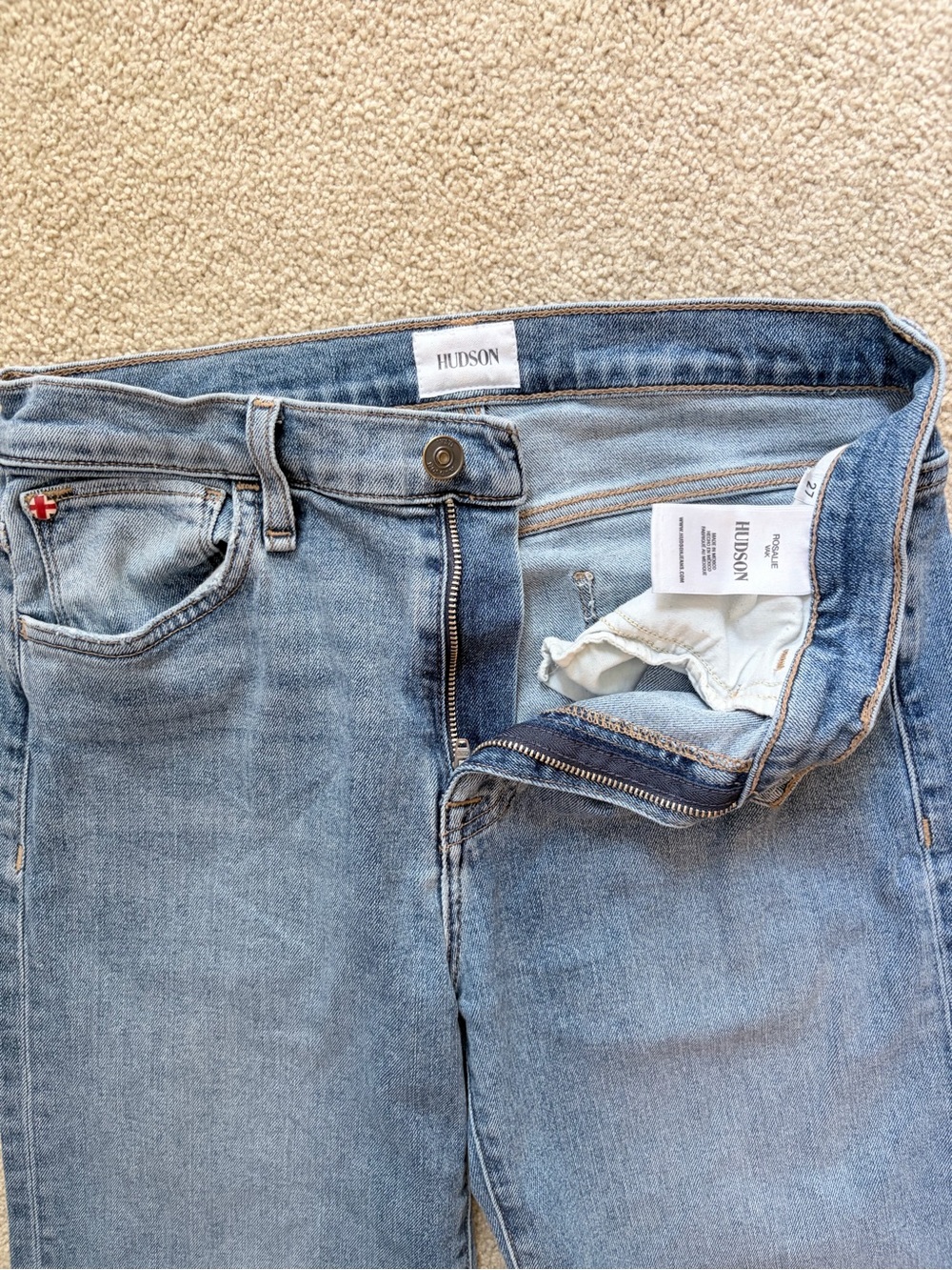 Hudson Jeans Light Blue Women's Denim Jeans
